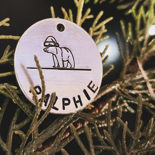 Christmas Bear Tag